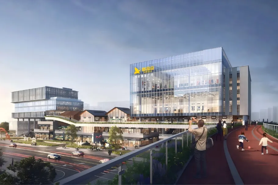 再添新地标！今年会LED屏点亮泰安荟品仓城市奥莱广场